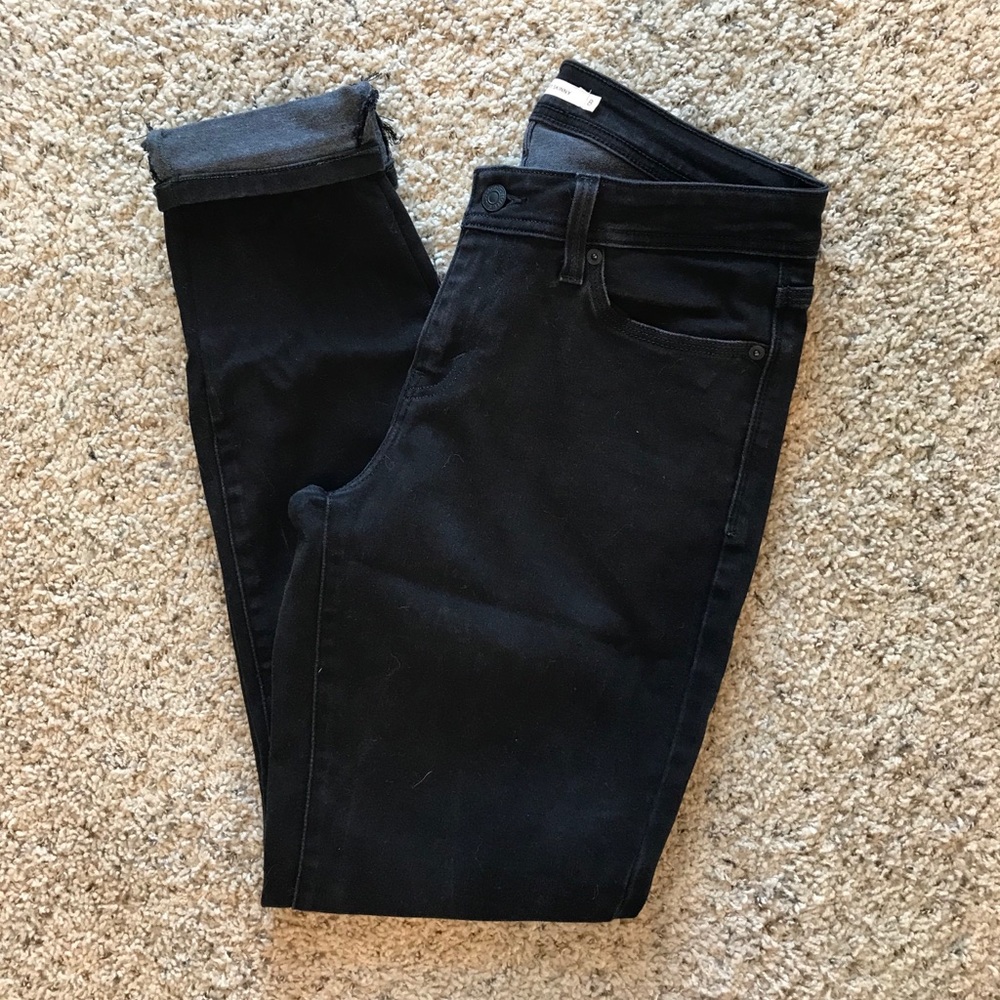 Black Levi skinny jeans